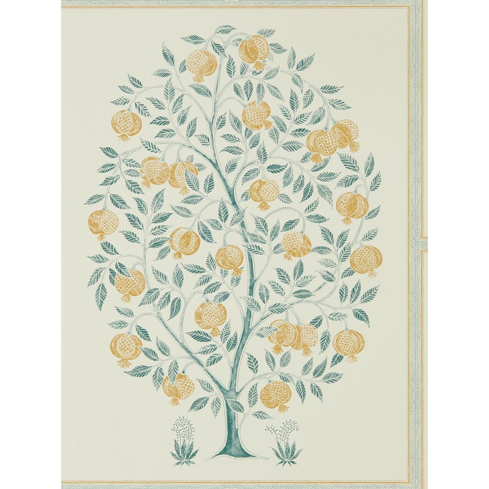 Anaar Tree Wallpaper 216792 by Sanderson in English Grey Woad